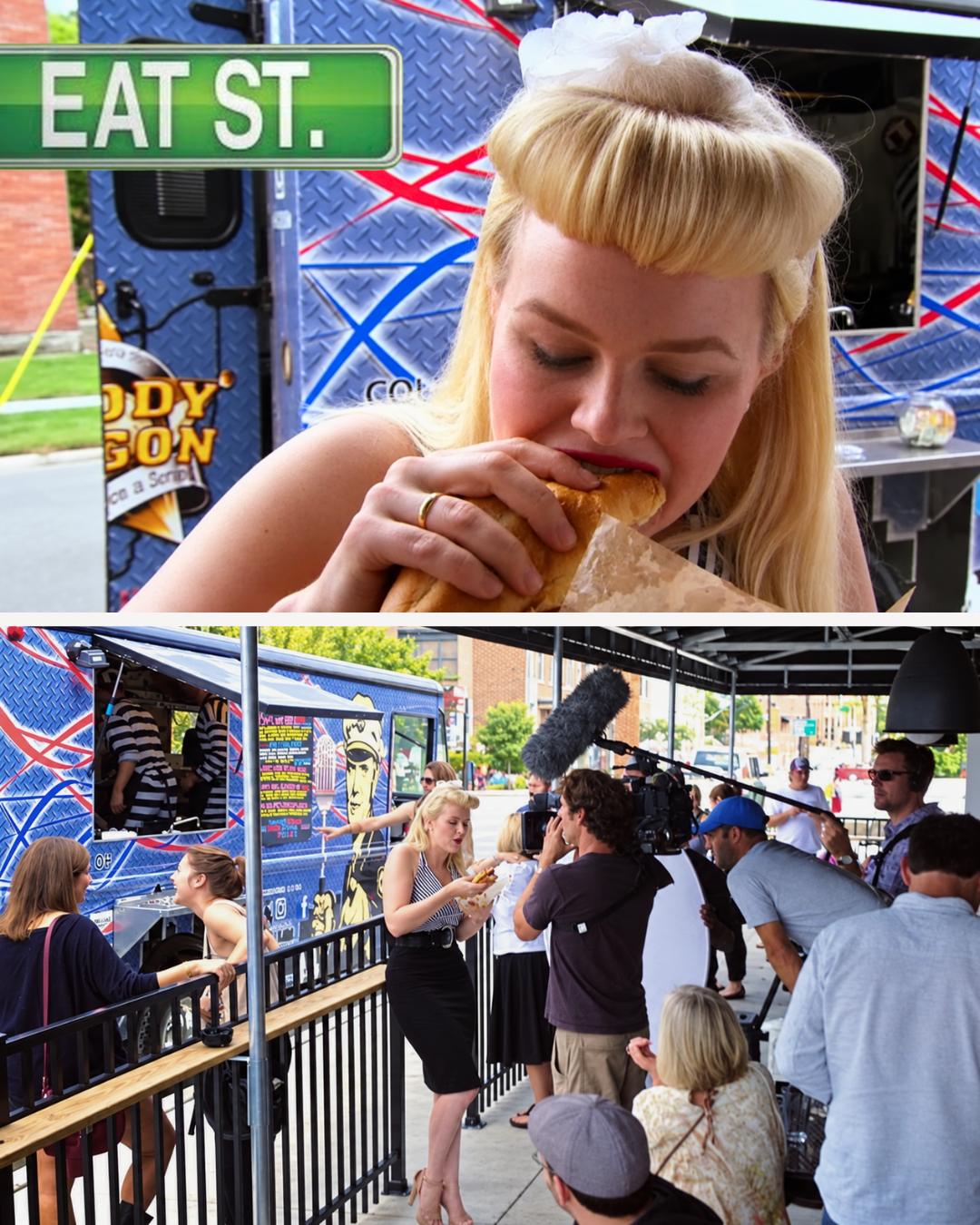 My Eat St. appearance and behind-the-scenes filming at Paddy Wagon